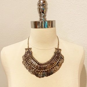 Bohemian Silver necklace